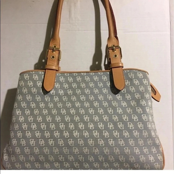 Dooney & Bourke satchel signature print bag - Picture 1 of 8